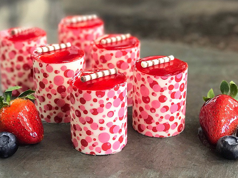 Mini Strawberry Mousse